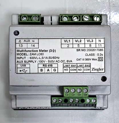 Ziegler | ZAM LC60 MultiFunction Meter | Fast Shipping2