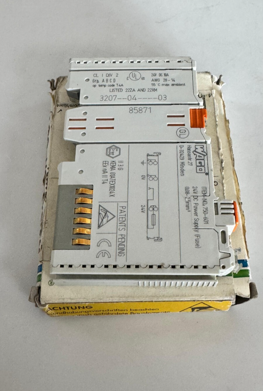 WAGO 750601 | 24V DC Power Supply13A| Industrial Fuse Protection0