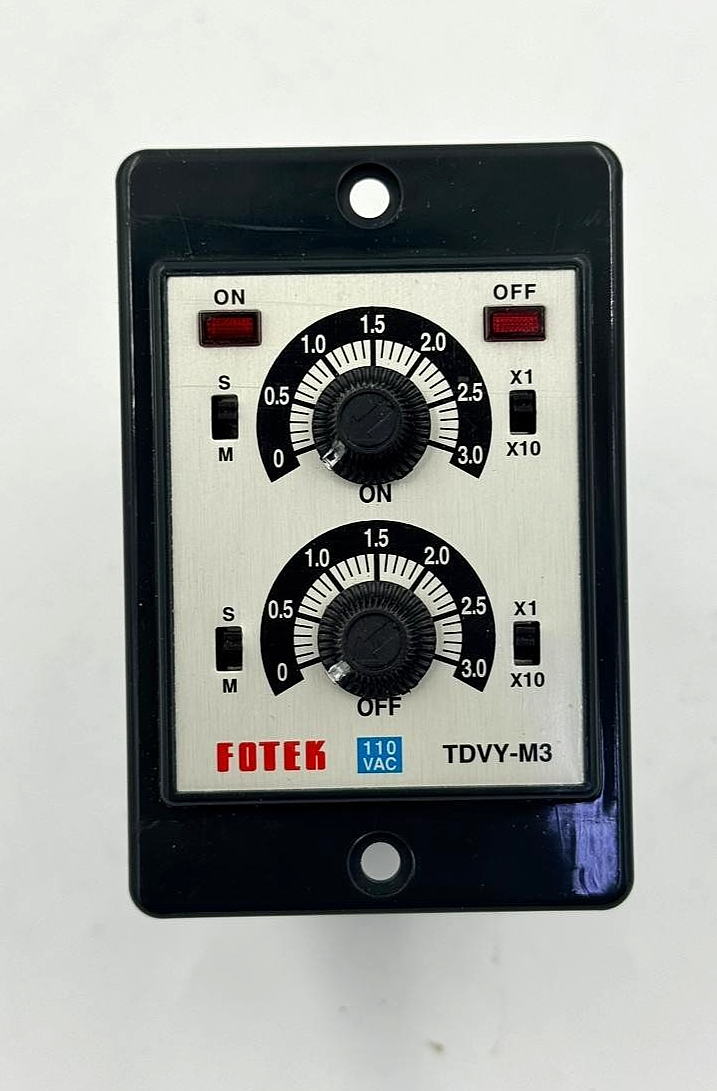 Fotek TDVYM3 | 110 VAC | Twin Timer Relay | Made in Taiwan1