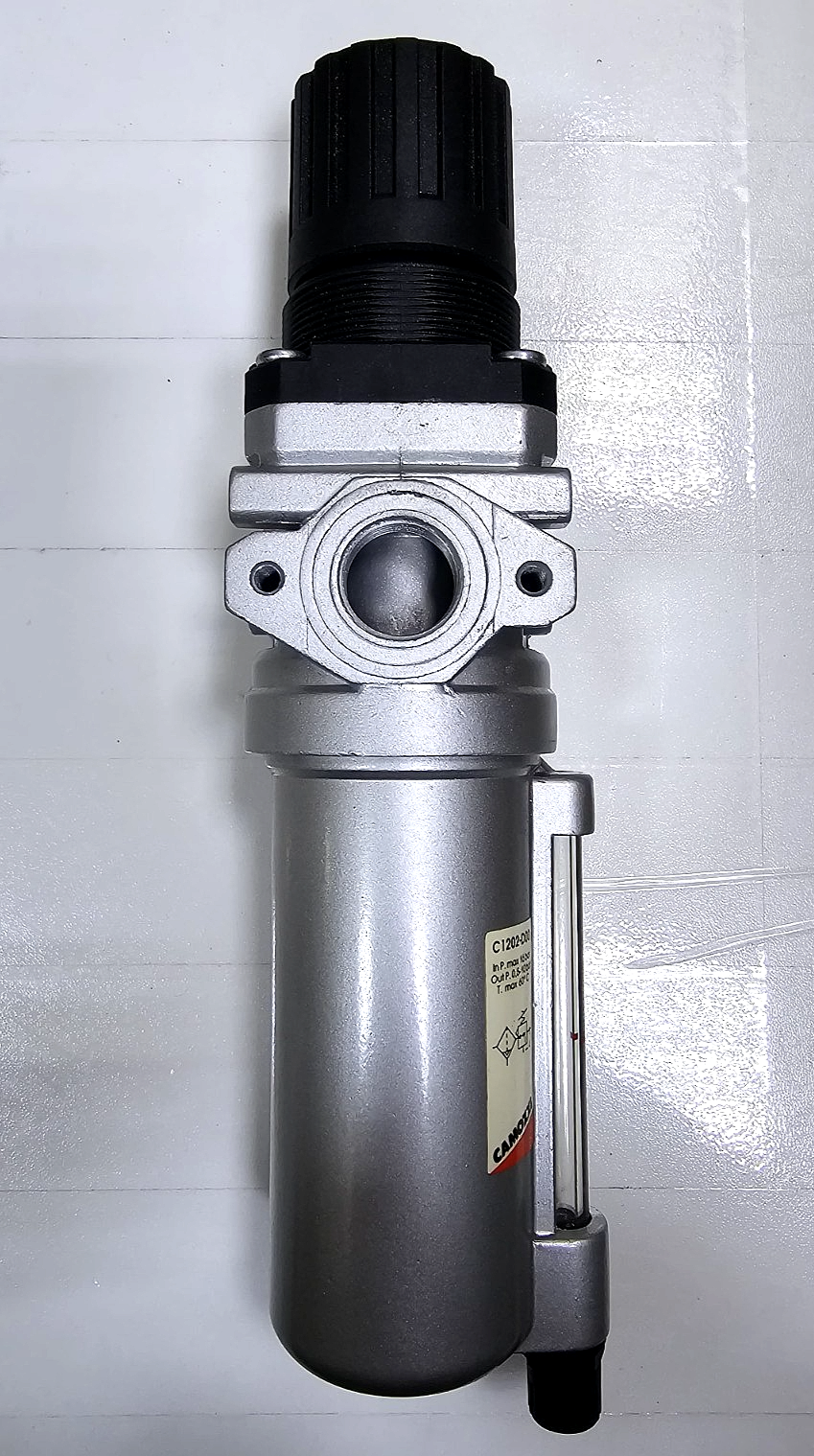 Camozzi C1202D00 Air Filter | 16 bar Max Pressure | 0.5–10 bar Output3