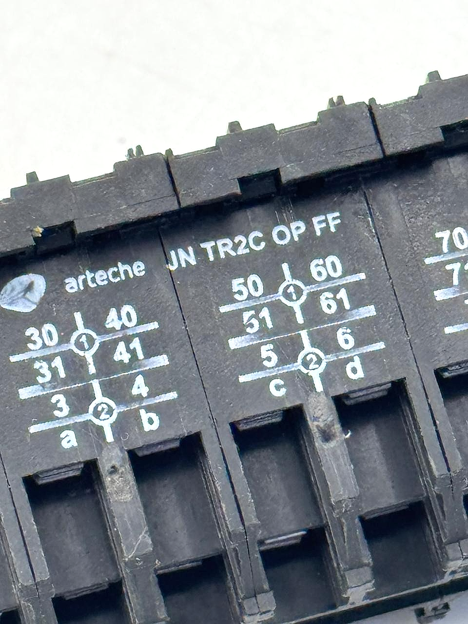 Arteche JN TR2C OP FF Modular Terminal Block | Made in Spain2