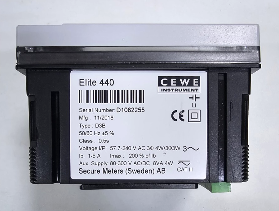 CEWE Elite 440447 Digital Power Meter | Class 0.5s | Type D3B – Made in Sweden2