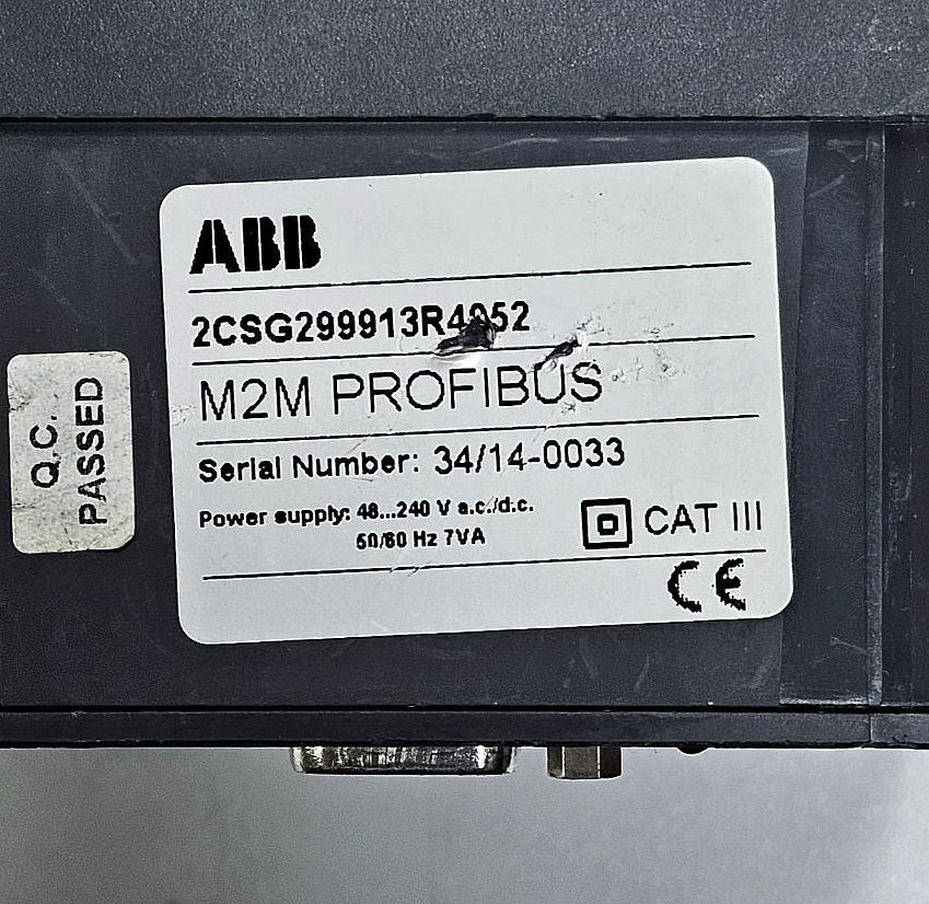 ABB M2M Digital Panel Meter | 2CSG299913R4052 | 48–240V AC/DC3