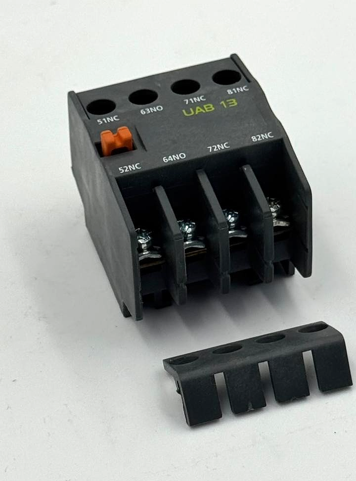 Hyundai | UAB 13 NS | Auxiliary Contact Block | Made in Korea( 1 Pcs)0
