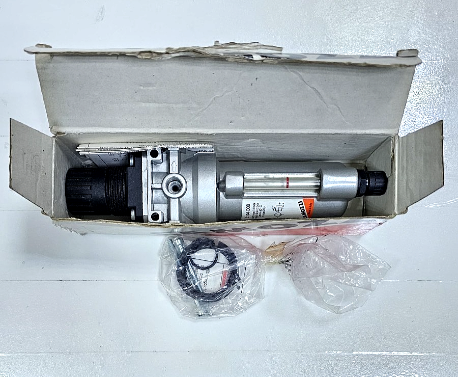 Camozzi C104D00 Compressed Air Filter | 16 Bar Max | Made in Italy0