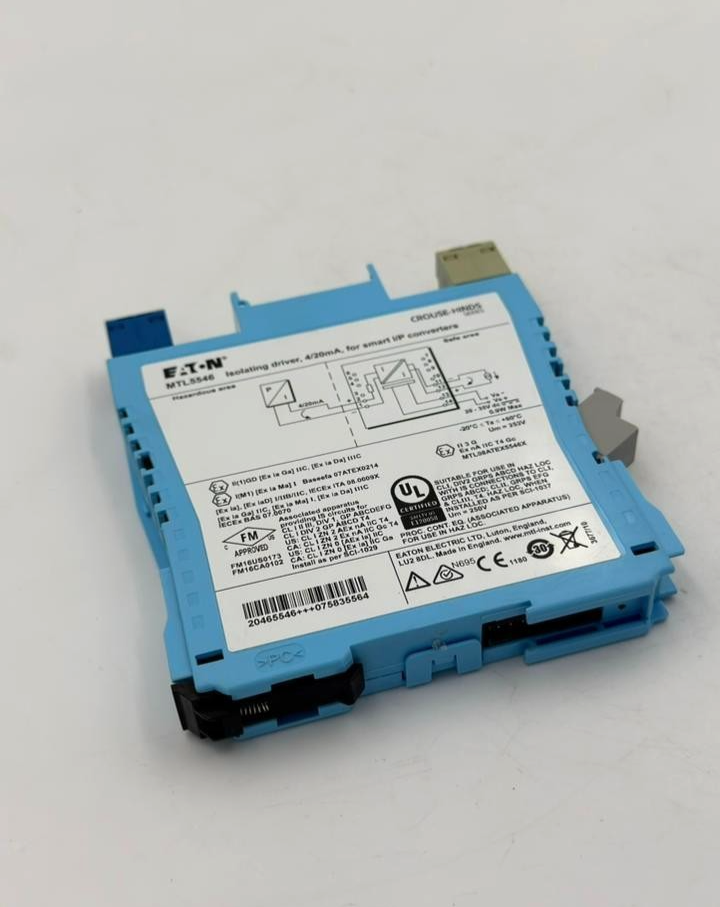 Eaton MTL5546 | Isolating Driver for Smart I/P Converters | 4–20mA Signal | UK2