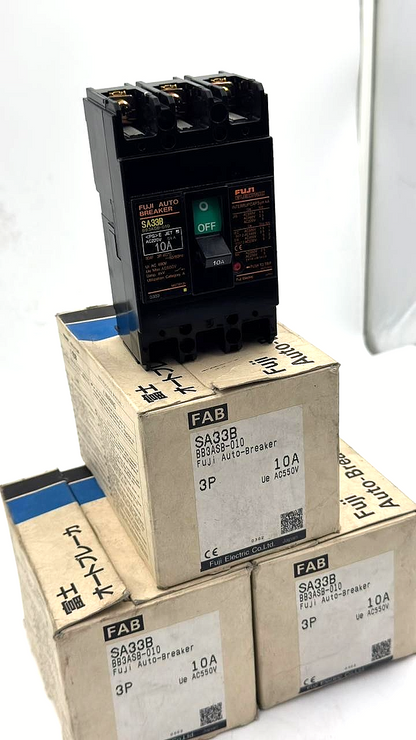 Fuji Electric SA33B Circuit Breaker 10A | Made in Japan ( 1 Pcs )10