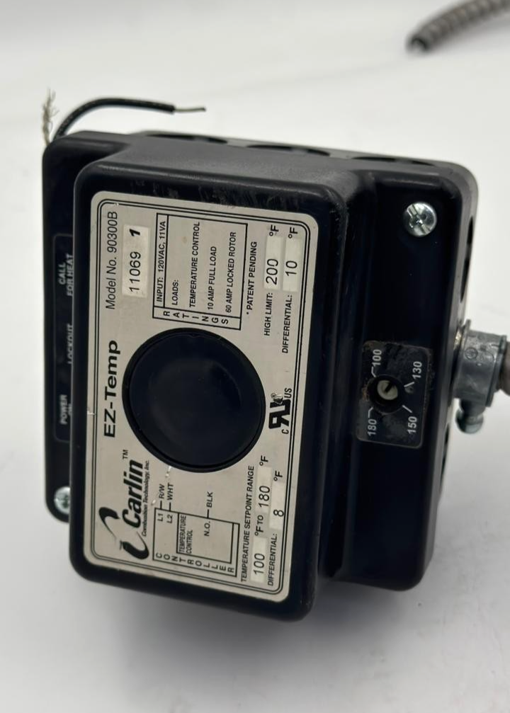Carlin EZTemp 90300B Temperature Controller 120VAC, 100°F–180°F | USA MADE2