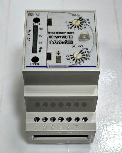 Broyce Control ELRM44V30 Earth Leakage Relay | 30A |Made in UK7