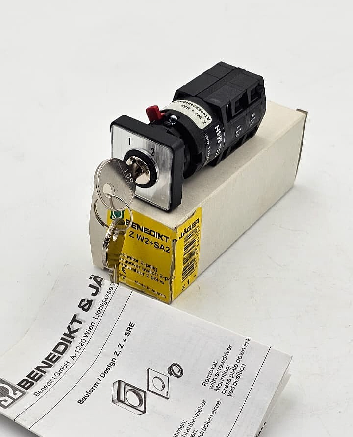 Benedikt & Jäger Telux M4H | Rotary Cam Switch | AT09E22424000100 | Austria Made0