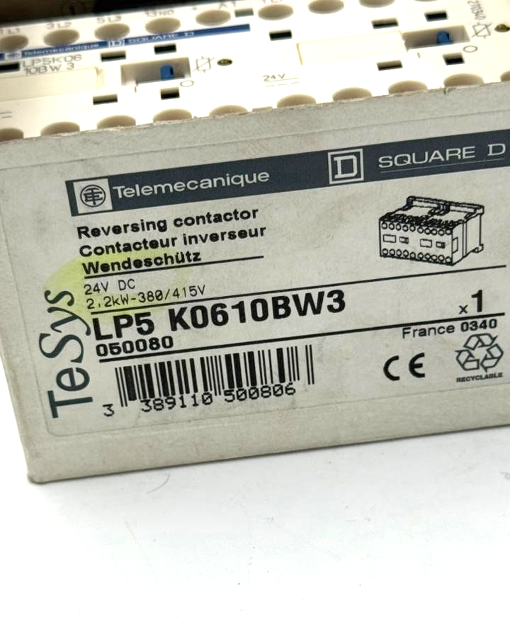 Telemecanique Square D | LP5 K0610BW3 | Reversing Contactor | France  ( 1 Pcs)9