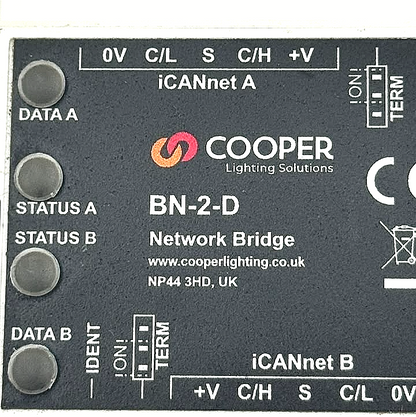 Cooper Lighting BN-2-D iCANnet Network Bridge Lighting Control System| UK Made1