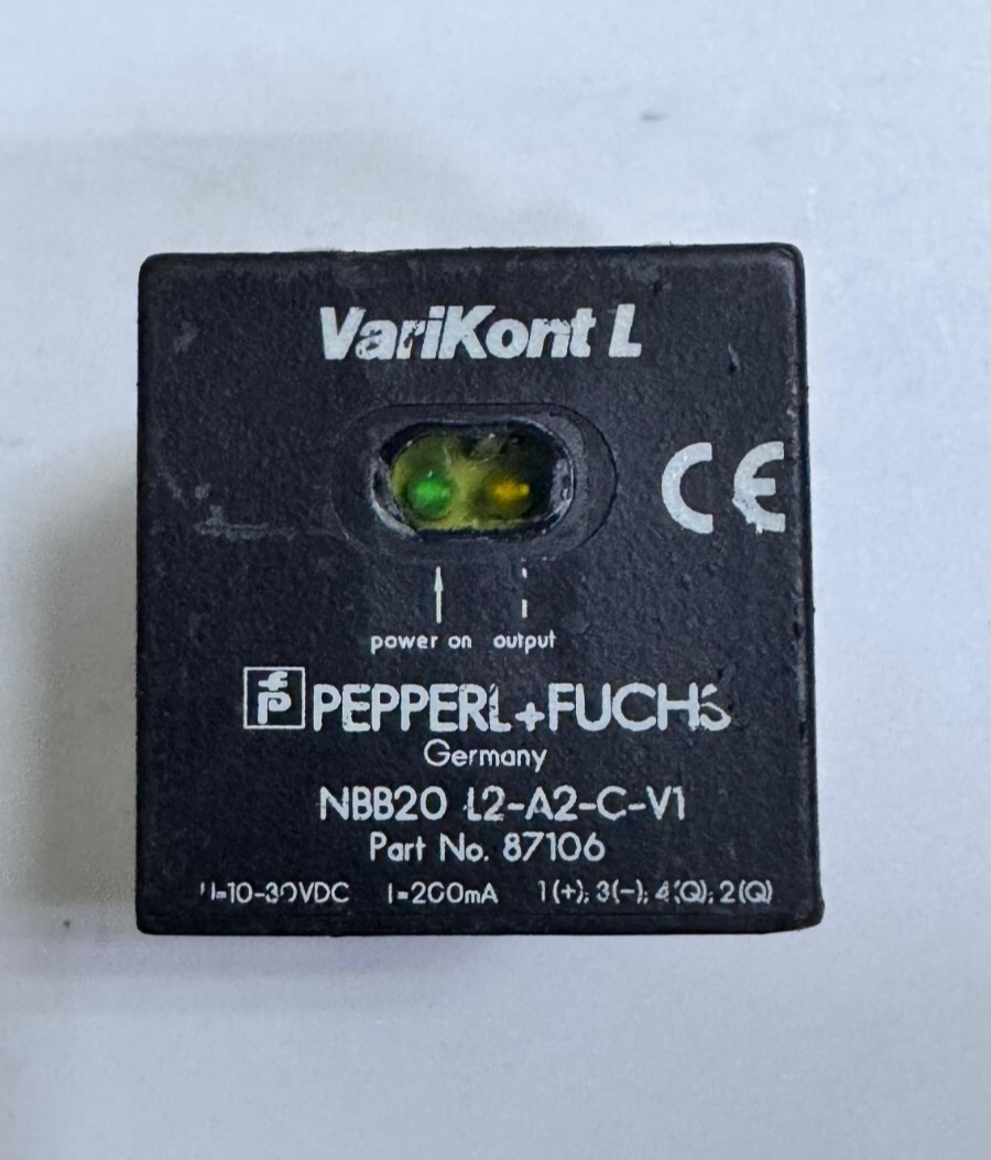 Pepperl+Fuchs NBB20L2A2CV1 Inductive Proximity Sensor  | 10–30VDC0