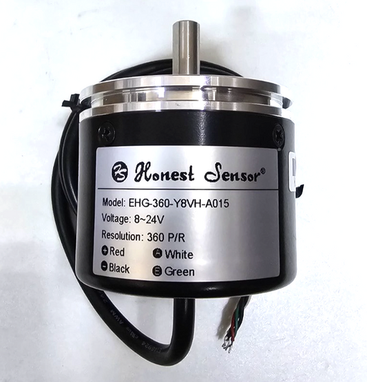 Honest Sensor EHG360Y8VHA015 – Incremental Rotary Encoder | 360 P/R | 8–24V1