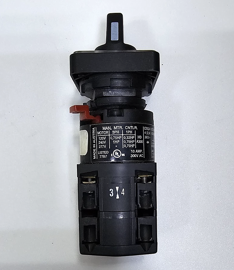 Benedikt & Jager Telux M4H Rotary Cam Switch – 380V | Made in Australia4