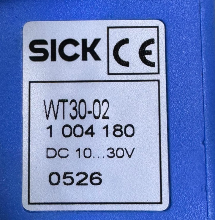 SICK | WT3002 |  Photoelectric Proximity Sensor | DC 10–30V2