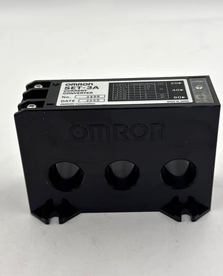 OMRON SET3A Current Converter Model 2890 | Made in Japan3