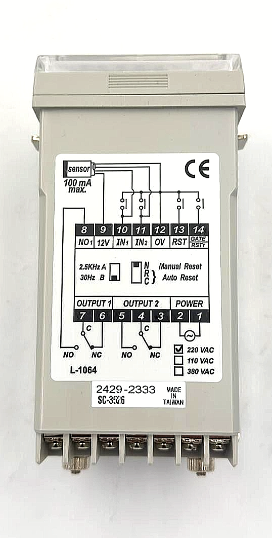 Fotek SC3526 Digital Counter | Made in Taiwan2
