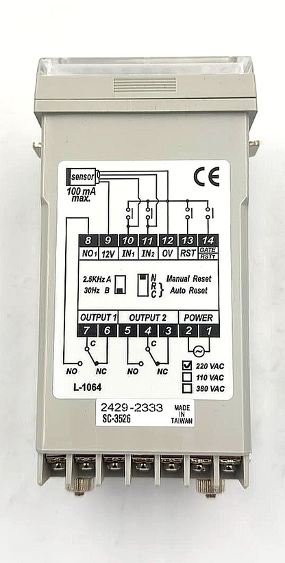 Fotek SC3526 Digital Counter | Made in Taiwan2