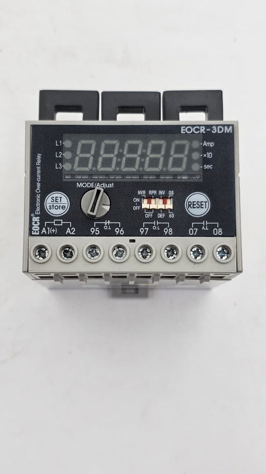 Samwha EOCR3DMWRDB Overcurrent & Undercurrent Relay | 0.1–800A | 24VAC/DC1