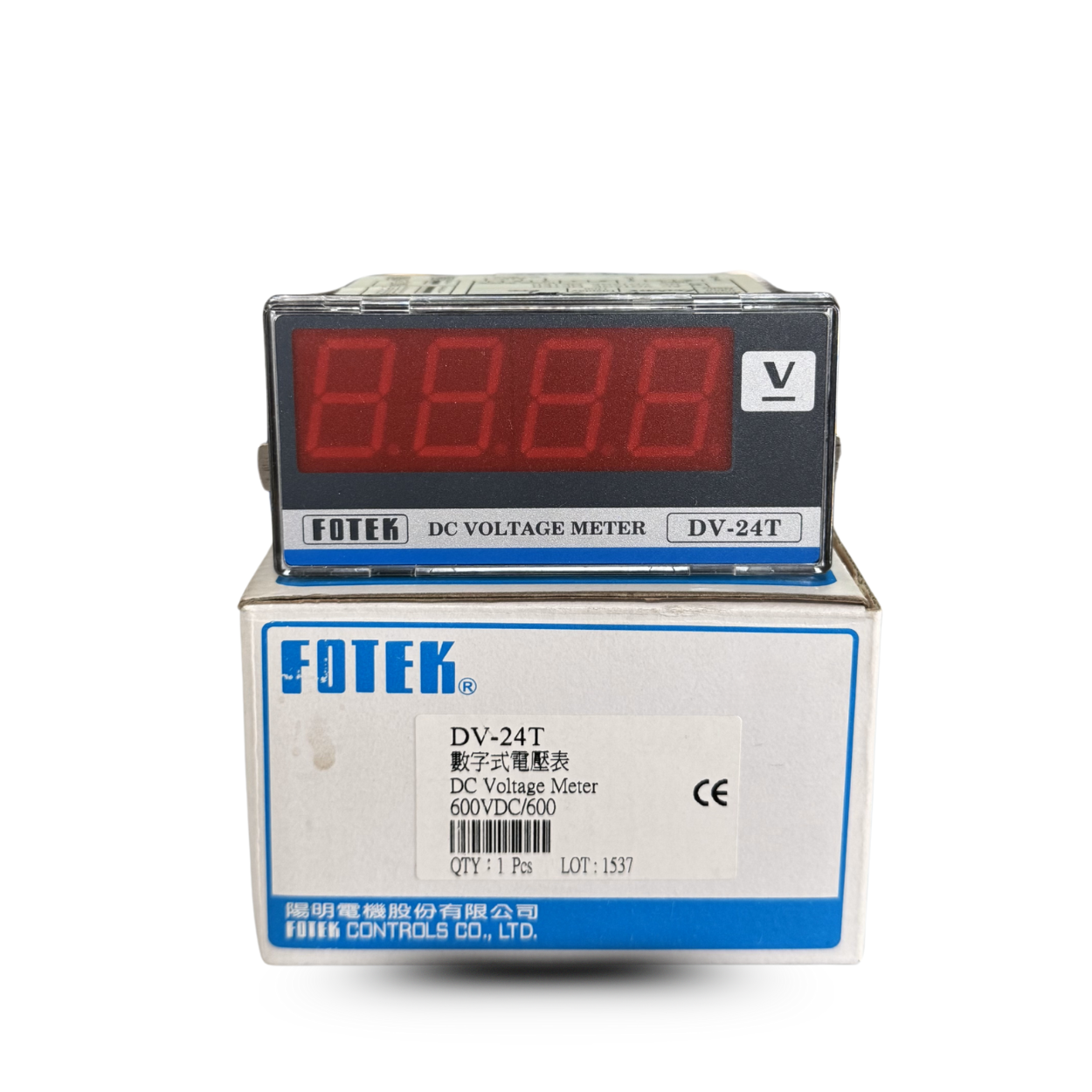 Fotek DV24T DC Voltage Meter – 1080V Range | ±0.1% High Accuracy | Industrial6