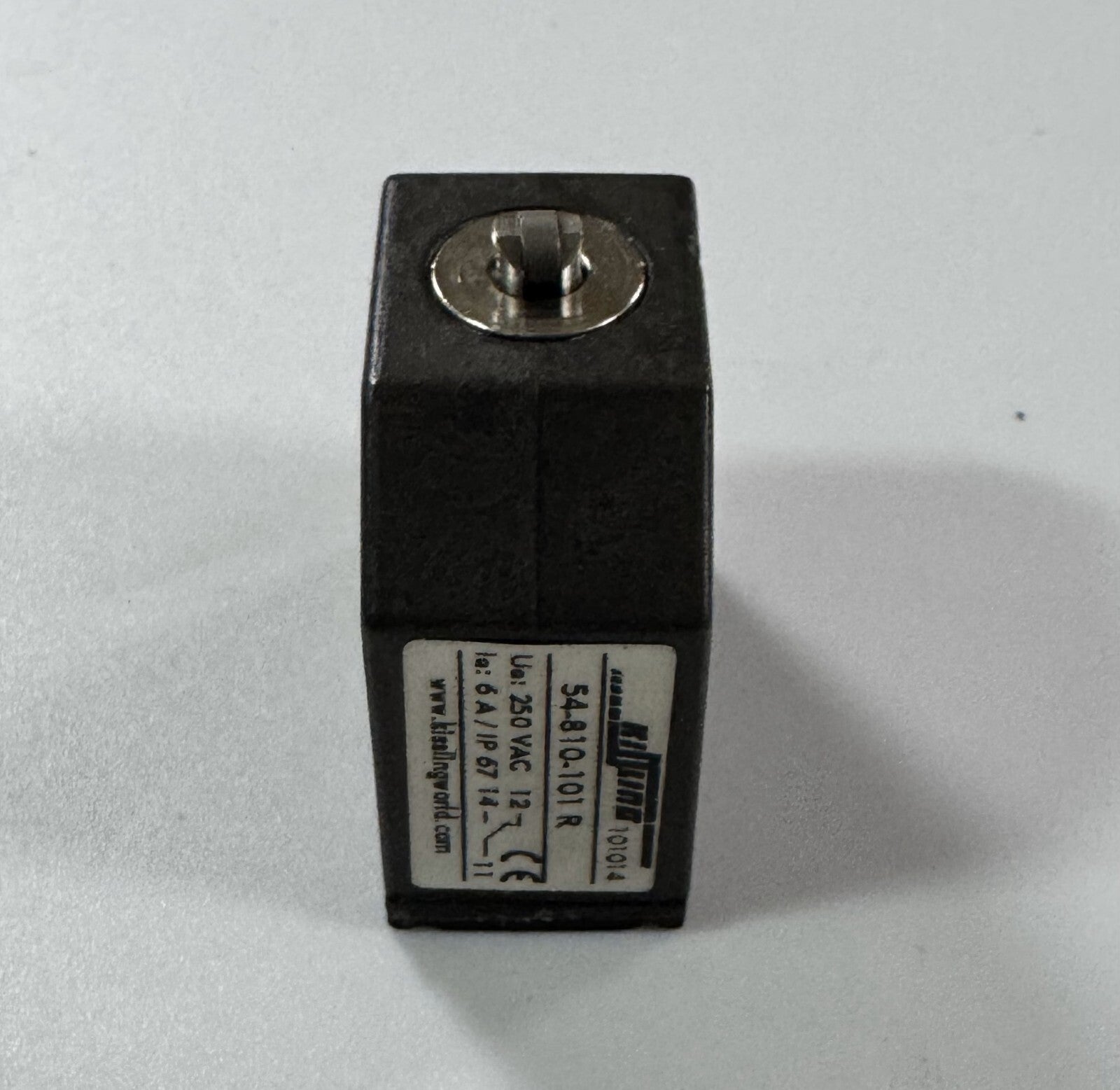 Kissling 101014 Industrial Control Switch – Model 54810101 R, 250VAC, 6A,1