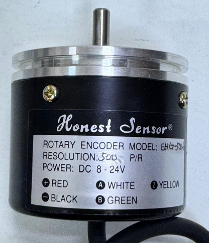 Honest Sensor | EHG5006 | Rotary Encoder | 500 PPR, 824V DC2