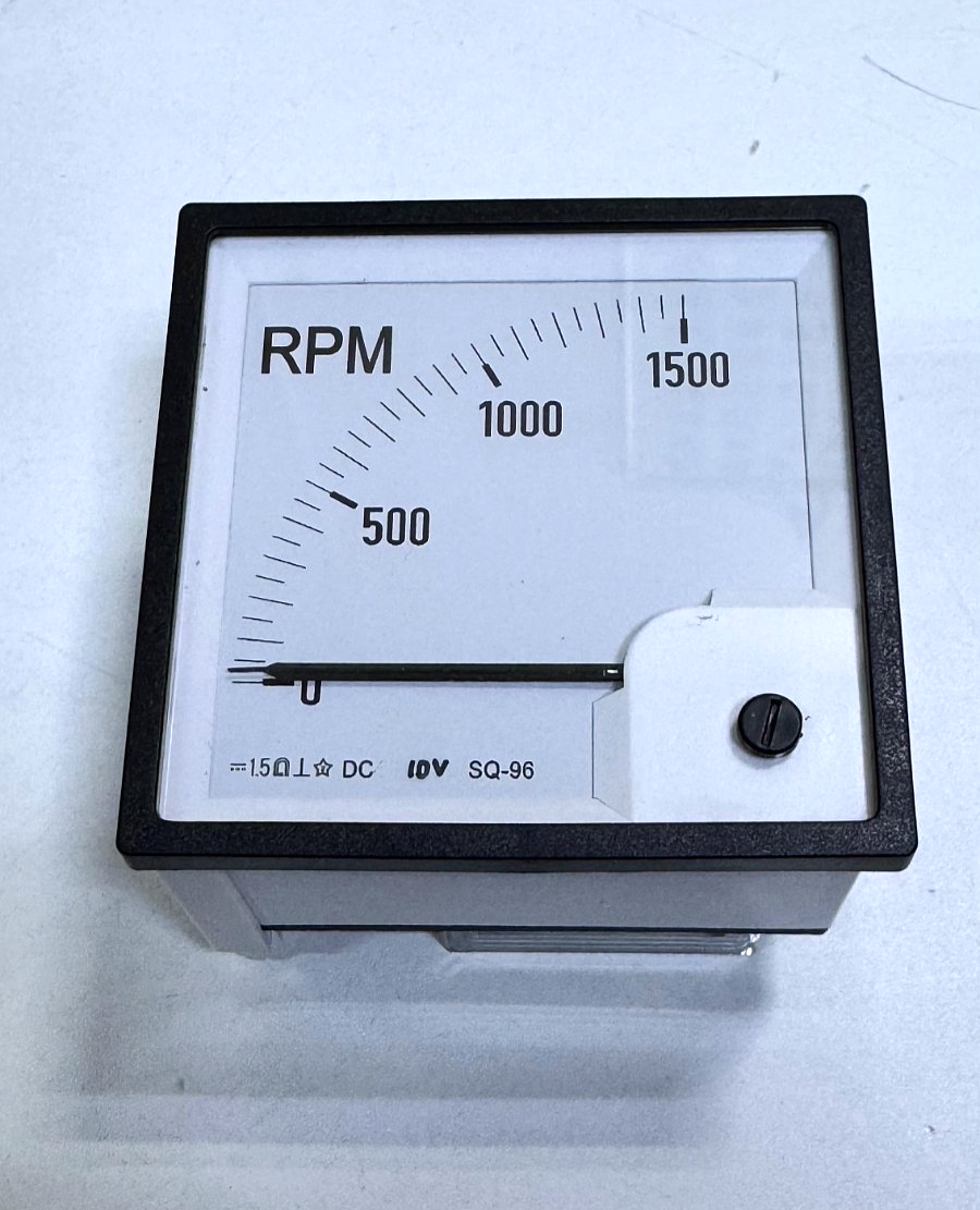 SQ96 | Analog RPM Meter | 0–1500 RPM Range | 10 V DC1