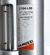 Camozzi C104 L00 Pneumatic Lubricator | 16 Bar Max | Mineral Oil | Made in Italy2