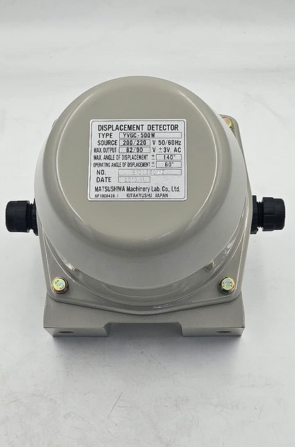 Matsushima YVGC500W Displacement Detector | 200/220V | Made in Japan4
