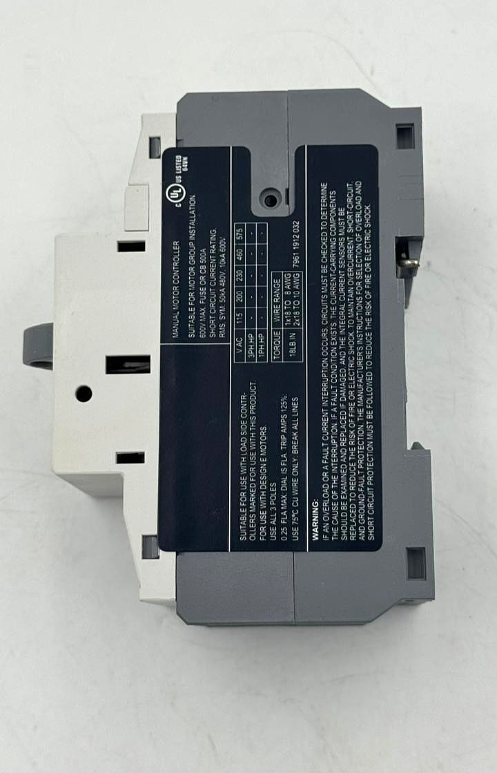 LS Electric MMS32S Manual Motor Starter | 0.16–0.25A5