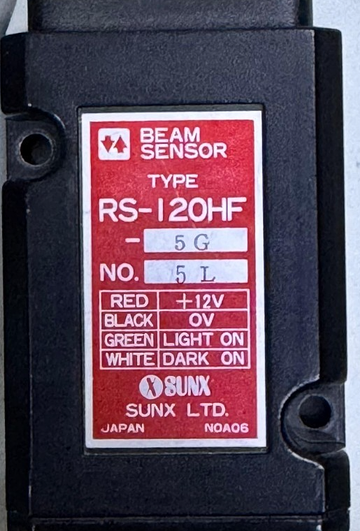 SUNX | RS120HF |  Beam Sensor – 12V | Made in Japan2