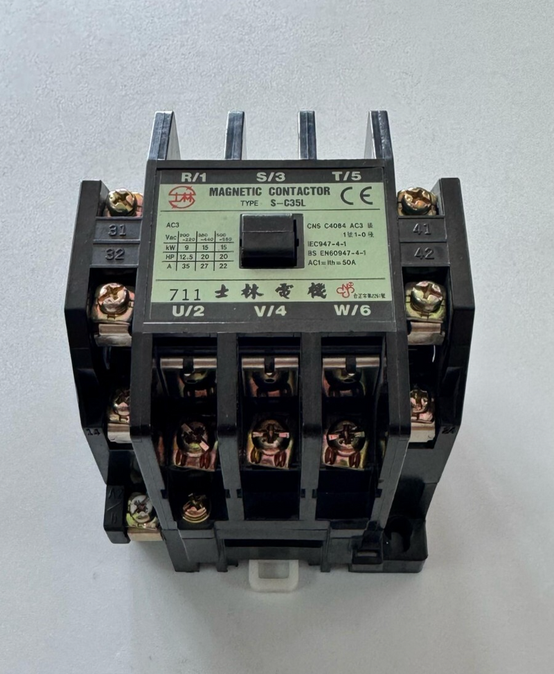 SC35L Magnetic Contactor – 3 Pole, 50A AC1, 220V–550V, 15kW/20HP0