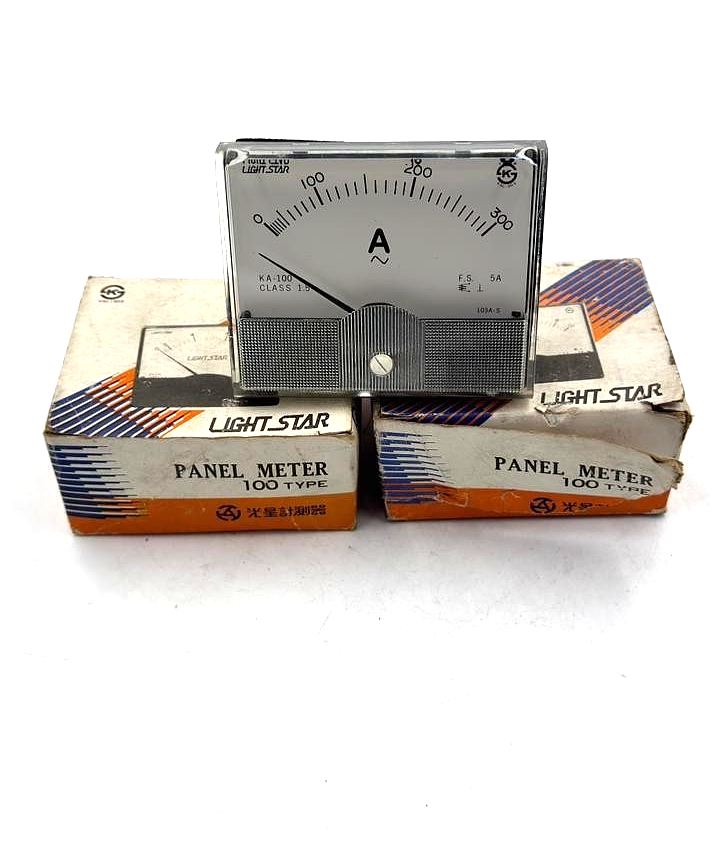 Light Star KA100 Analog AC Ammeter 0–300A | (1 pcs)3