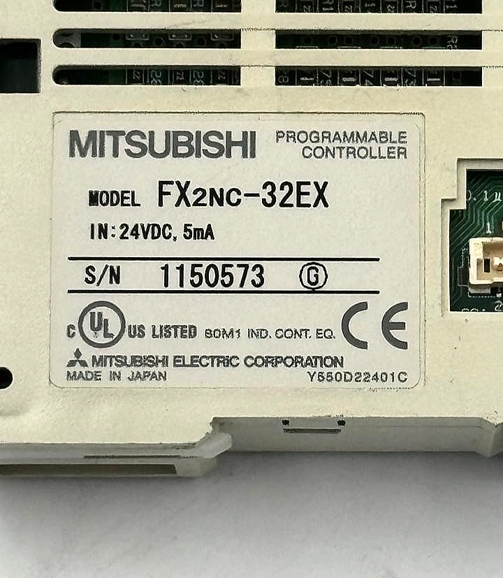 Mitsubishi FX2NC32EX PLC Input Extension Block | Made in japan ( 1 pcs )2