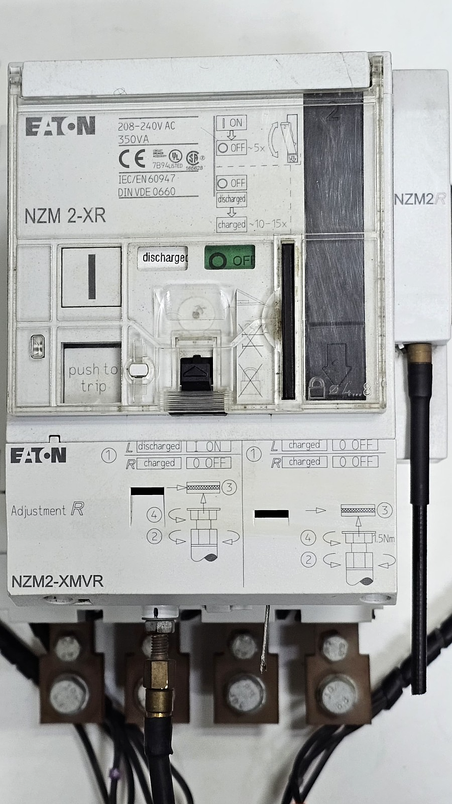 Eaton |  NZM2XR & NZM2XMVR | Molded Case Circuit Breakers | 250A ( 1 piece )5
