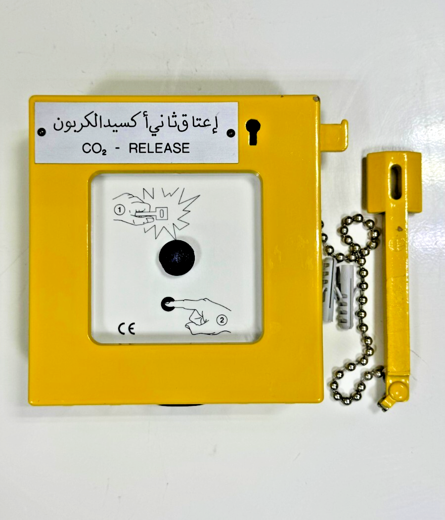 CO₂ Release Manual Call Point Fire Suppression Systems | HighVisibility0