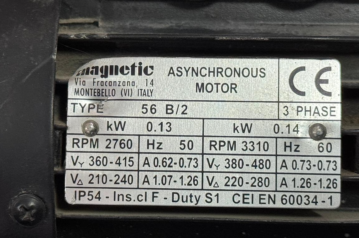 Magnetic | MM80 SP | DCMotor| Made in Italy | 3.2 kW  | 400V | 2840 RPM13