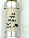 Bussmann 80FE Fuse 80A 690V | Made in India ( Pack of 10 pcs)5
