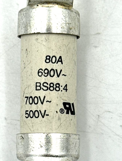 Bussmann 80FE Fuse 80A 690V | Made in India ( Pack of 10 pcs)5