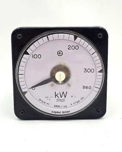 Light Star KG11 Analog Kilowatt (kW) | 0–360 kW1