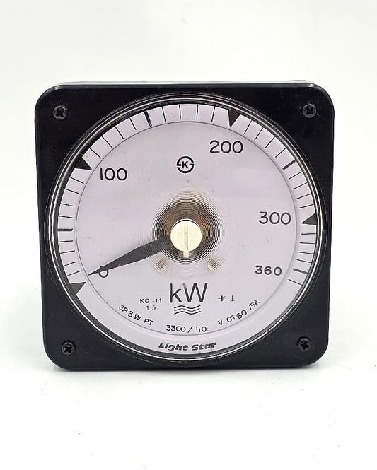 Light Star KG11 Analog Kilowatt (kW) | 0–360 kW1