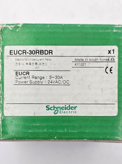 Samwha EUCR30RBDR Electronic Under Current Relay | 3–30A | 24VAC/DC6
