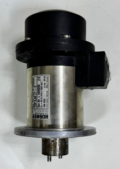 Hübner TDP 0.09 LT3 Analog DC Tachogenerator | 40V per 1000 RPM Germany - saleem al tamimi electric equipment trading co llc-UAE