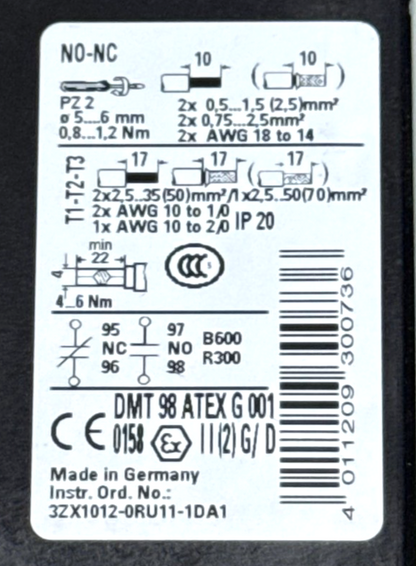 Siemens | SIRIUS 3RU11464EB0 | Overload Relay | 32A | Made in Germany5