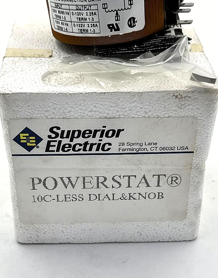 Superior Electric 10C Powerstat Variable Transformer | Made in USA ( 1 pcs )1