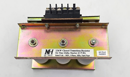 MH 22kW Closed Transition Resistor for Star Delta Motor Starters | 380V1