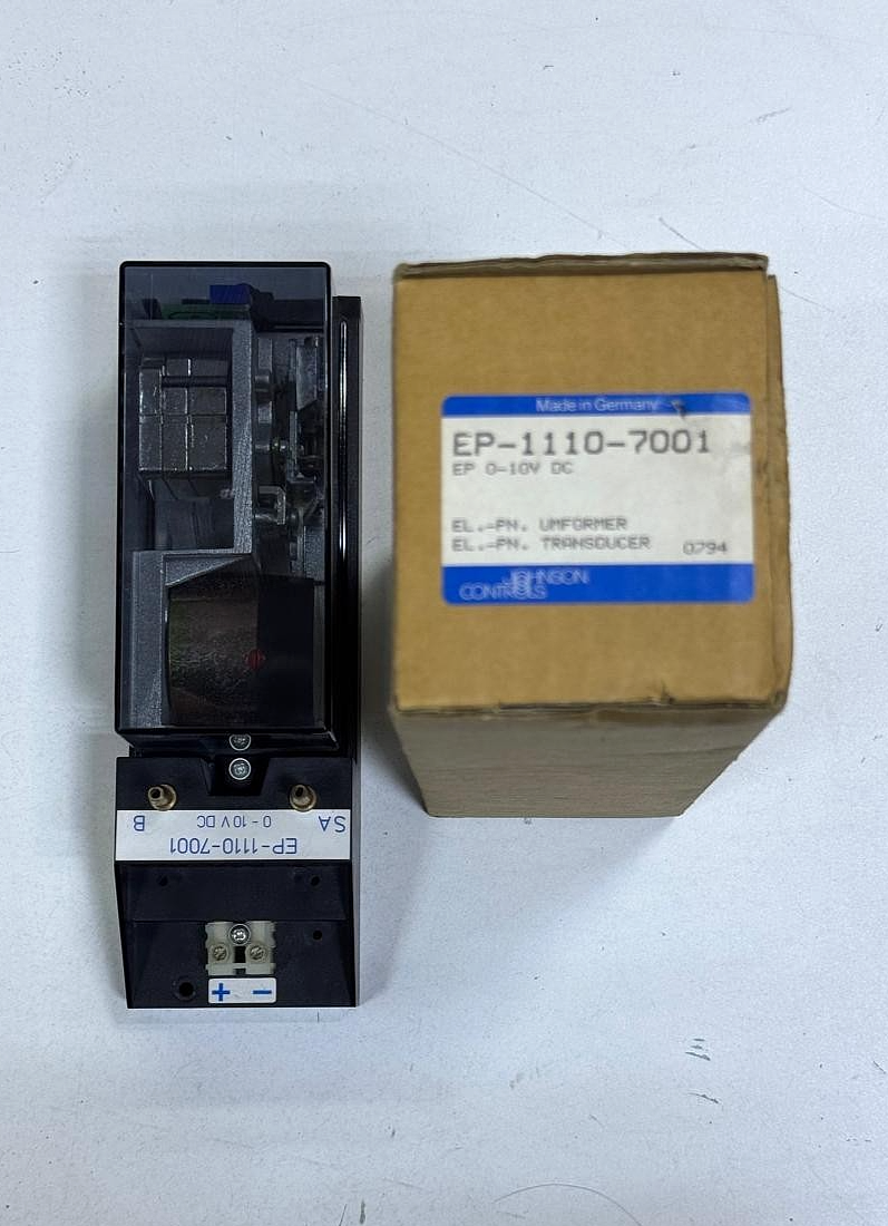 Johnson Controls | EP11107001 | Electric Pneumatic Transducer | 010V DC0