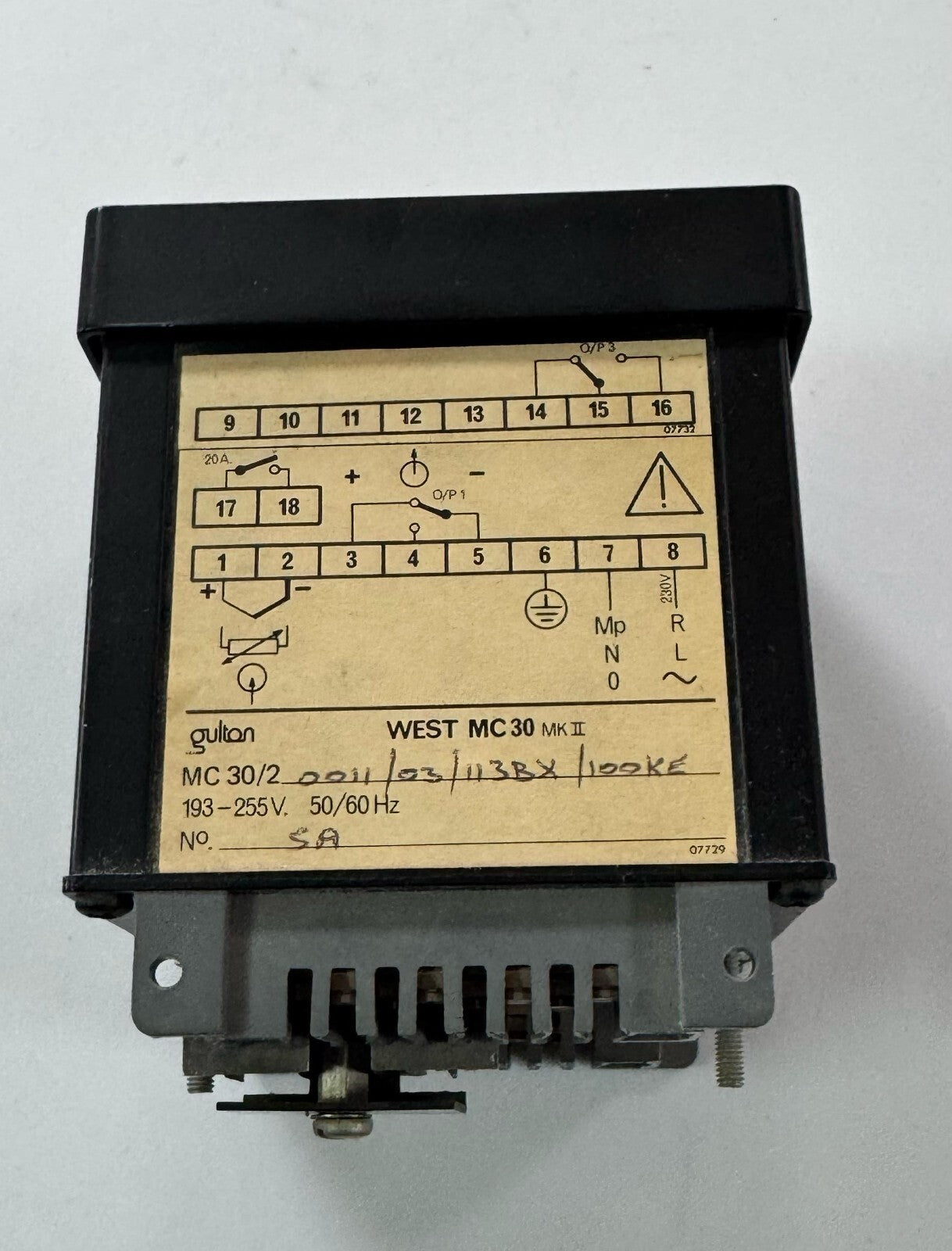 WEST MC 30 MK II Temperature Controller – Analog Dial – 0°C to 300°C2