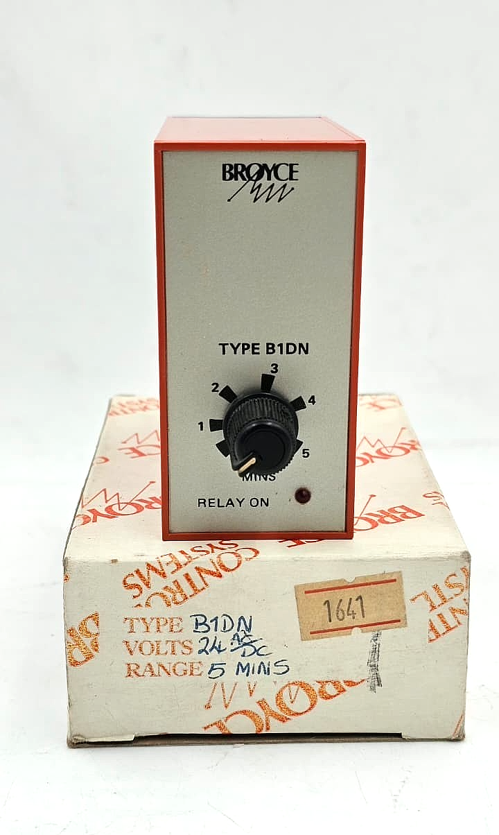 BROYCE B1DN Delay Timer | 1–5 Min | Made in UK ( 1 pcs )31